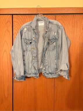 Old Navy Light Wash Denim Jacket - Faded Blue
